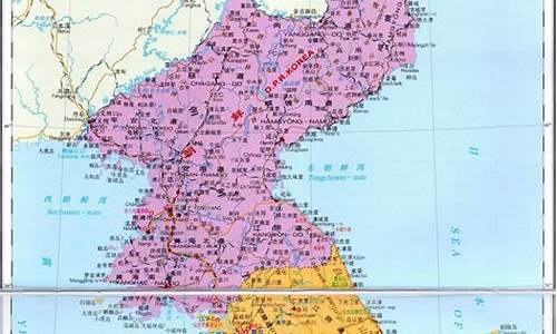 韩国地图_韩国地图详细地图